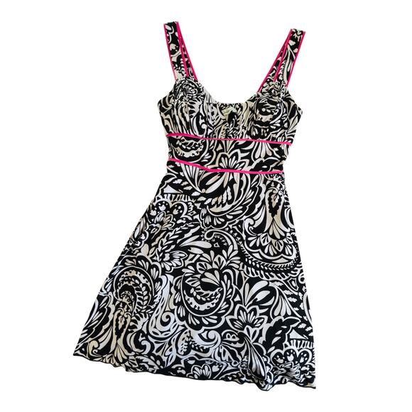Speechless Dresses & Skirts - Y2K Speechless Black and White Paisley Dress Juniors size Medium